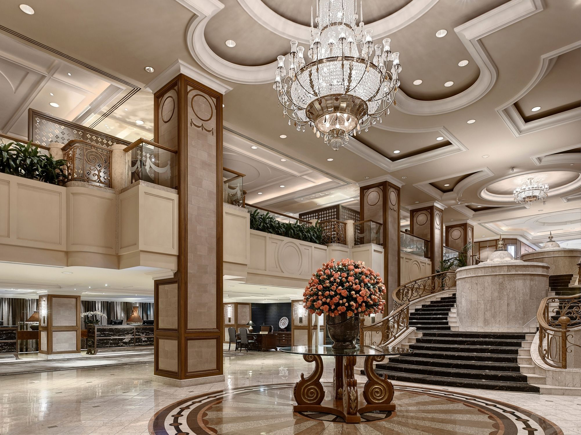 Hotel Lobby Chandelier