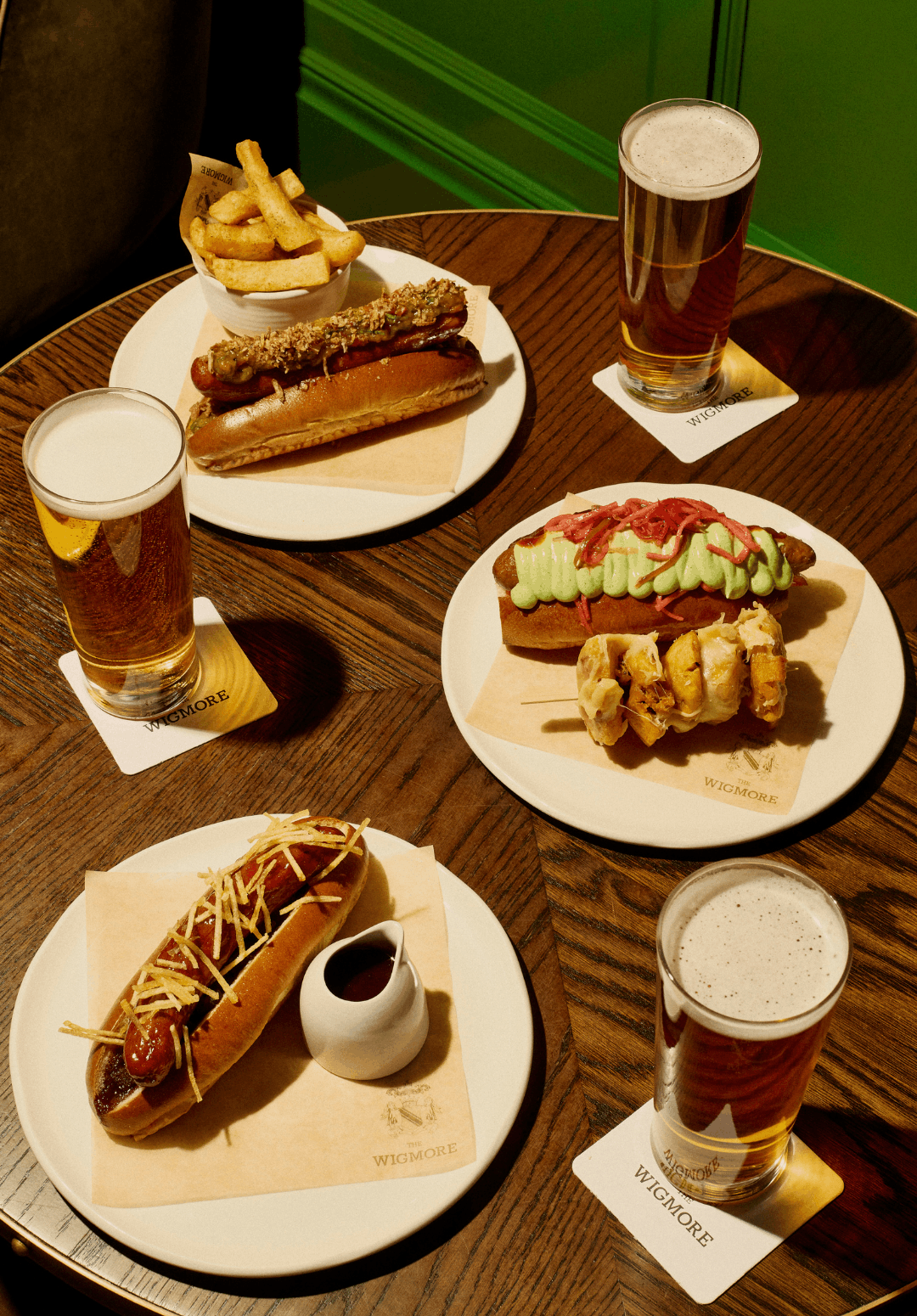 Langham London Wigmore World Cup Hot Dogs